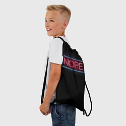Рюкзак-мешок Nope - neon, цвет: 3D-принт — фото 2