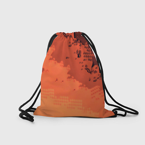 Мешок для обуви PUBG game orange / 3D-принт – фото 2