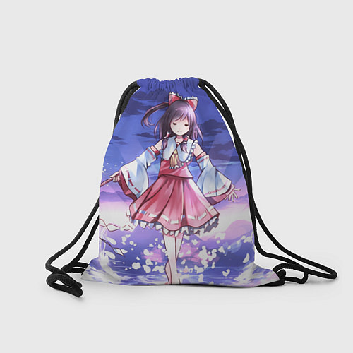 Мешок для обуви Touhou Project Рейму улыбка / 3D-принт – фото 2