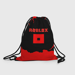 Рюкзак-мешок Roblox краски красные, цвет: 3D-принт