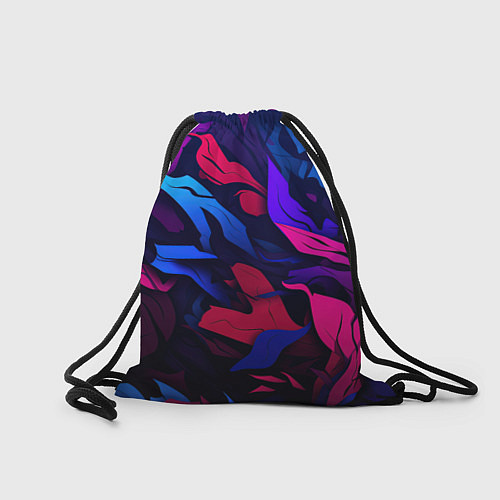 Мешок для обуви Gta лого камуфляж яркие листья / 3D-принт – фото 2