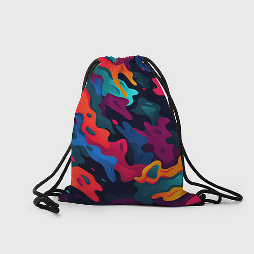 Мешок для обуви Gta лого камуфляж кислотные кляксы / 3D-принт – фото 2