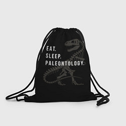 Мешок для обуви Eat sleep paleontology