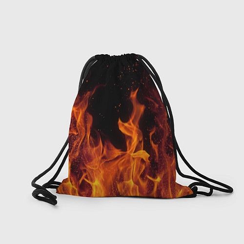 Мешок для обуви Silent hill огонь / 3D-принт – фото 2