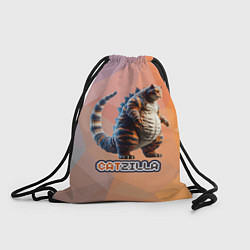 Рюкзак-мешок Большой котзилла, цвет: 3D-принт