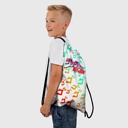 Рюкзак-мешок JoJo Bizarre pattern, цвет: 3D-принт — фото 2