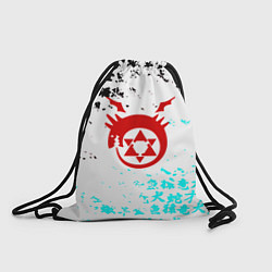 Рюкзак-мешок Fullmetal Alchemist japan, цвет: 3D-принт