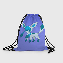 Рюкзак-мешок Glaceon Pokemon, цвет: 3D-принт