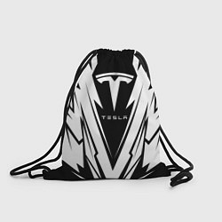 Мешок для обуви Tesla - black and white