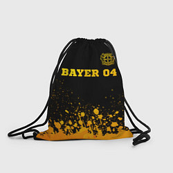 Рюкзак-мешок Bayer 04 - gold gradient посередине, цвет: 3D-принт