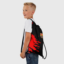 Рюкзак-мешок Barcelona краски спорт, цвет: 3D-принт — фото 2