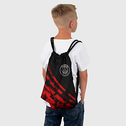Рюкзак-мешок PSG sport grunge, цвет: 3D-принт — фото 2