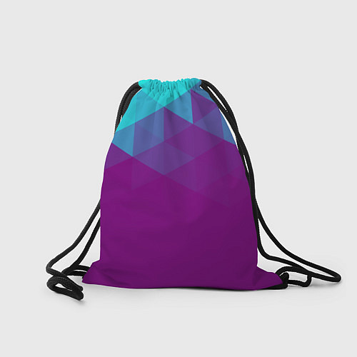 Мешок для обуви Geometry polygonal psy / 3D-принт – фото 2