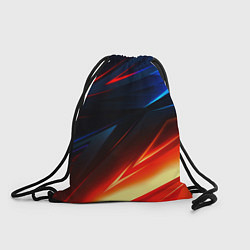 Рюкзак-мешок Geometry stripes neon steel, цвет: 3D-принт