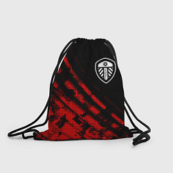 Рюкзак-мешок Leeds United sport grunge, цвет: 3D-принт