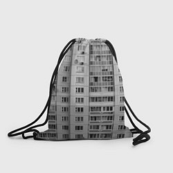 Рюкзак-мешок Эстетика панельки, цвет: 3D-принт