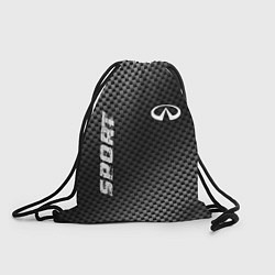 Рюкзак-мешок Infiniti sport carbon, цвет: 3D-принт