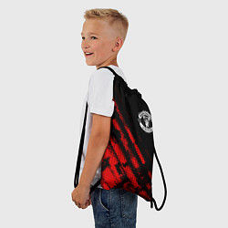 Рюкзак-мешок Manchester United sport grunge, цвет: 3D-принт — фото 2