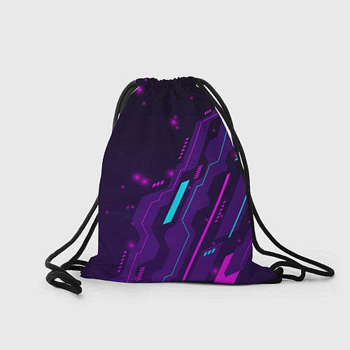 Мешок для обуви The Callisto Protocol neon gaming / 3D-принт – фото 2