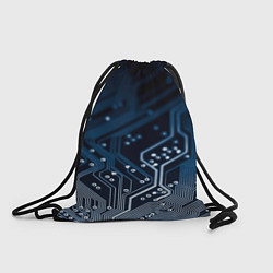 Рюкзак-мешок Дорожки платы, цвет: 3D-принт