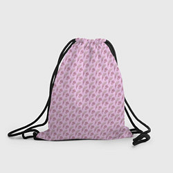 Рюкзак-мешок Паттерн веточек цветочных, цвет: 3D-принт