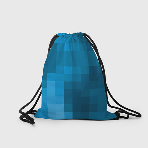 Мешок для обуви Minecraft water cubes / 3D-принт – фото 2