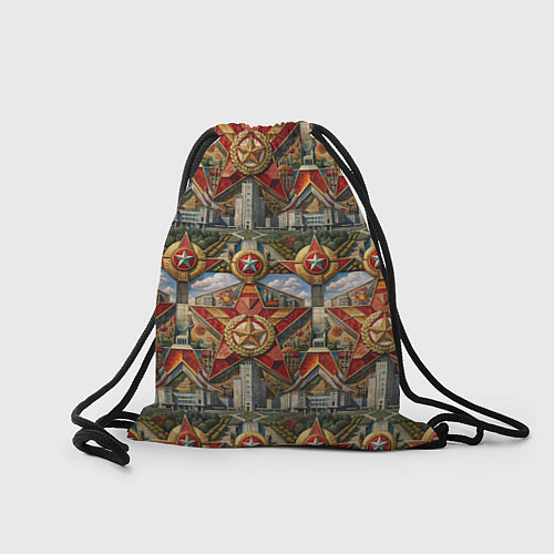 Мешок для обуви С днем Победы стиль СССР / 3D-принт – фото 2