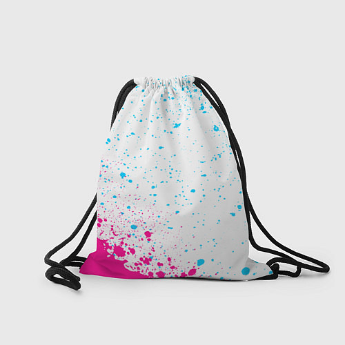 Мешок для обуви Chelsea neon gradient style вертикально / 3D-принт – фото 2
