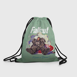 Рюкзак-мешок Максимус - Фаллаут, цвет: 3D-принт