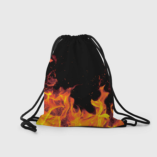 Мешок для обуви Оксана - имя в огне / 3D-принт – фото 2