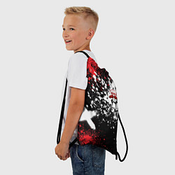 Рюкзак-мешок ММА на фоне брызг красок, цвет: 3D-принт — фото 2