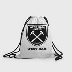 Мешок для обуви West Ham sport на светлом фоне