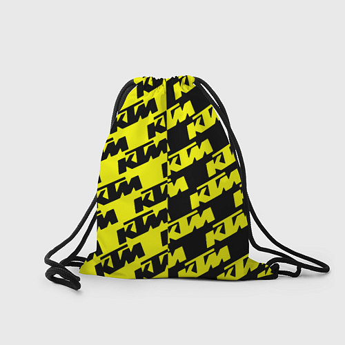 Мешок для обуви KTU жёлто чёрный стиль / 3D-принт – фото 2