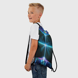 Рюкзак-мешок Фантастический портал в космос, цвет: 3D-принт — фото 2