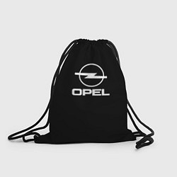 Рюкзак-мешок Opel logo white, цвет: 3D-принт