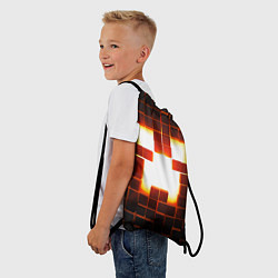 Рюкзак-мешок Скин крипера майнкрафт, цвет: 3D-принт — фото 2