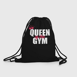 Рюкзак-мешок Queen of the gym - crown, цвет: 3D-принт