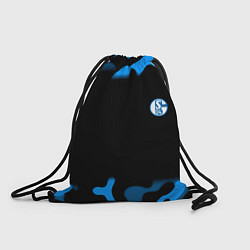 Рюкзак-мешок Schalke 04 fc camo, цвет: 3D-принт