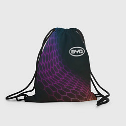 Мешок для обуви BYD neon hexagon