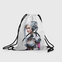 Мешок для обуви Cyber warrior Barbie - ai art fantasy