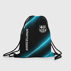 Рюкзак-мешок Barcelona неоновые лампы, цвет: 3D-принт