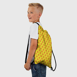 Рюкзак-мешок Паттерн щитовой, цвет: 3D-принт — фото 2
