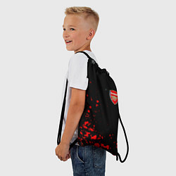Рюкзак-мешок Arsenal spash, цвет: 3D-принт — фото 2