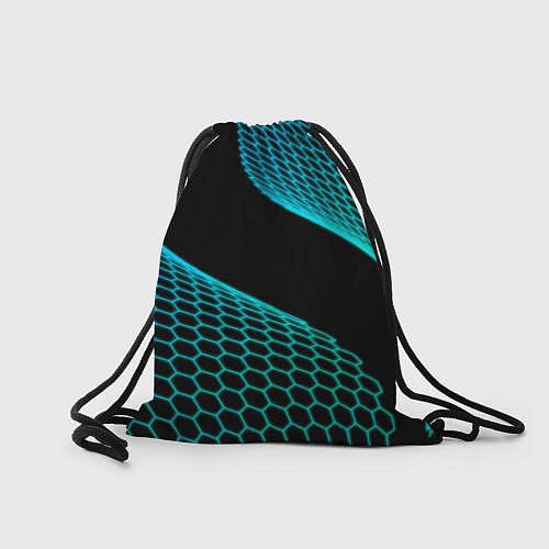 Мешок для обуви Lexus electro hexagon / 3D-принт – фото 2