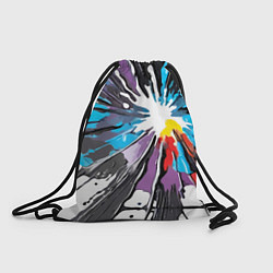 Рюкзак-мешок Кляксы краски - абстракция, цвет: 3D-принт
