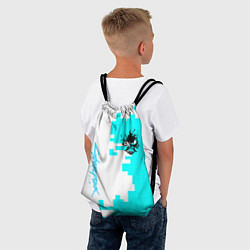 Рюкзак-мешок Cyberpunk 2077 gamer, цвет: 3D-принт — фото 2