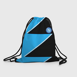 Рюкзак-мешок Napoli fc geometry blue, цвет: 3D-принт