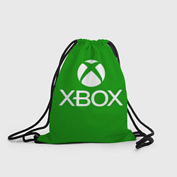Рюкзак-мешок X-box logo green, цвет: 3D-принт