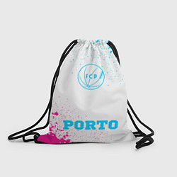 Рюкзак-мешок Porto neon gradient style по-центру, цвет: 3D-принт