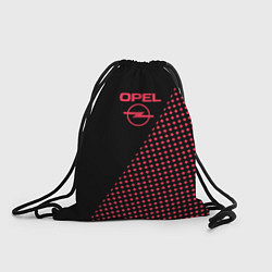 Мешок для обуви Opel чёрно-розовый
